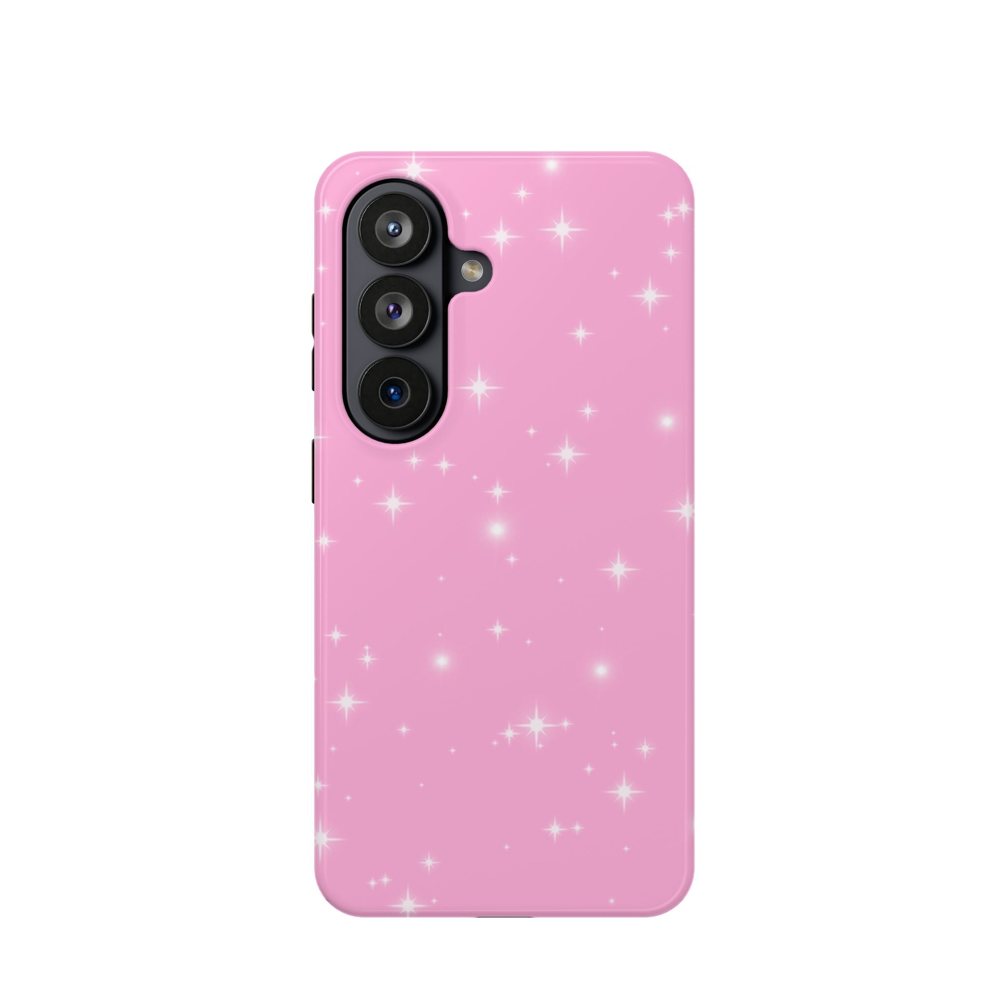 Sparkling Pink Impact-Resistant MagSafe Phone Case